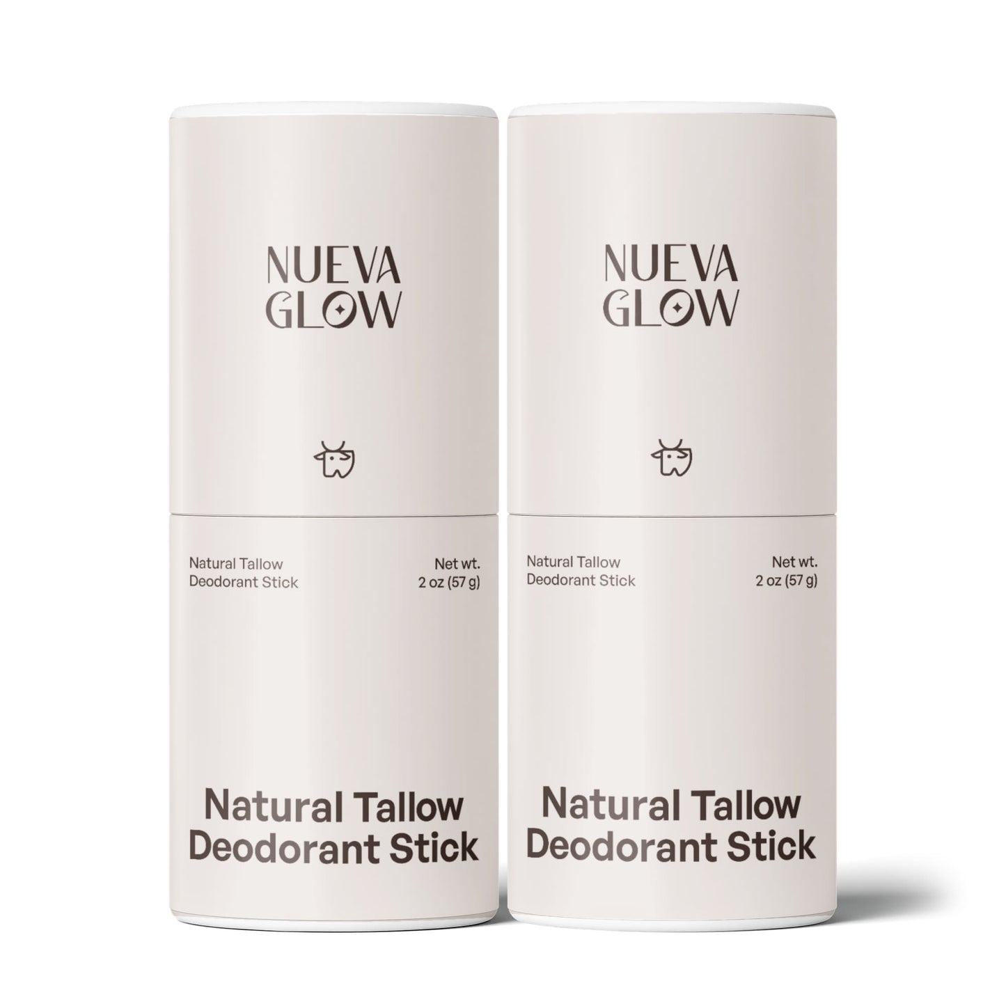 2 Pack Natural Tallow Deodorant Stick