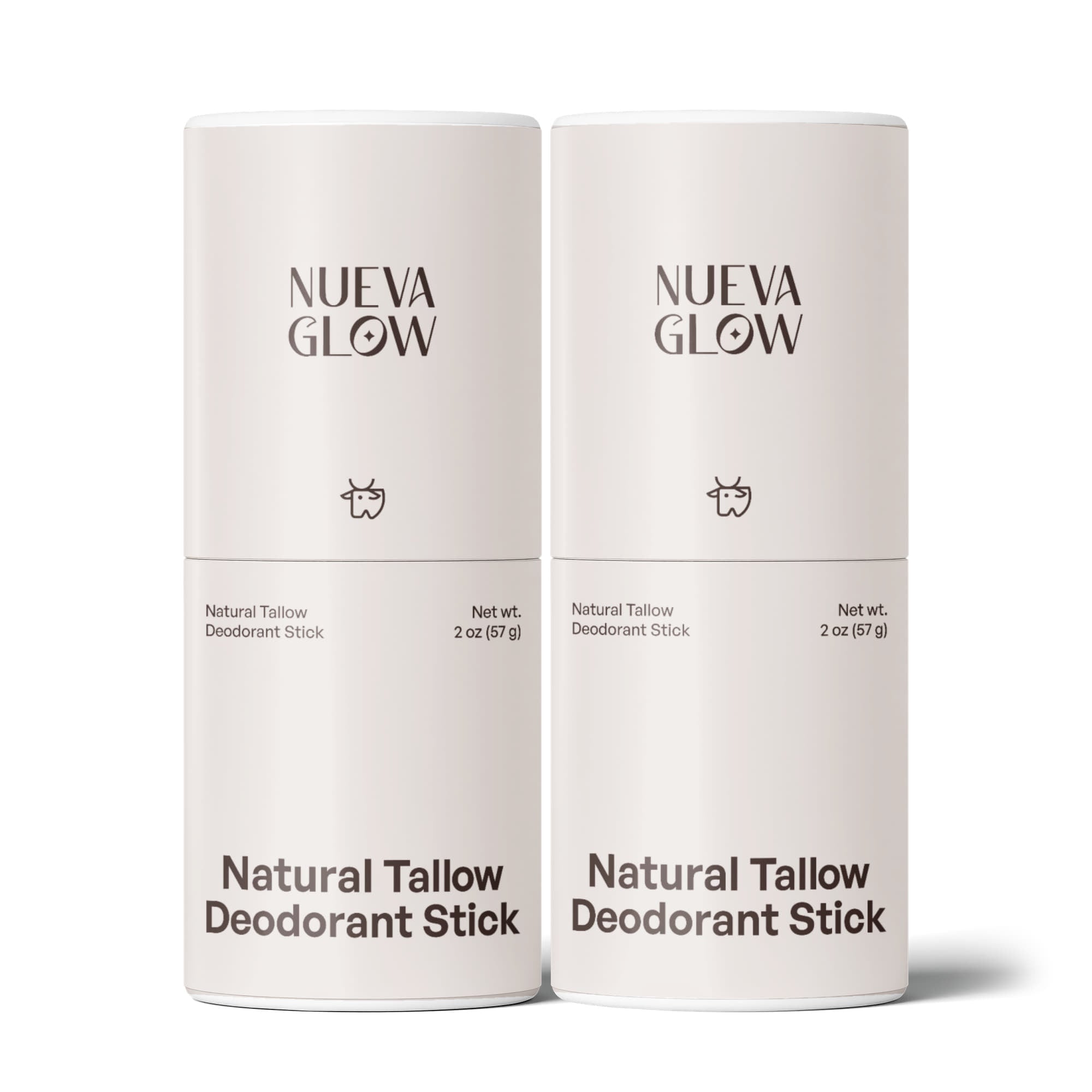 2 Pack Natural Tallow Deodorant Stick