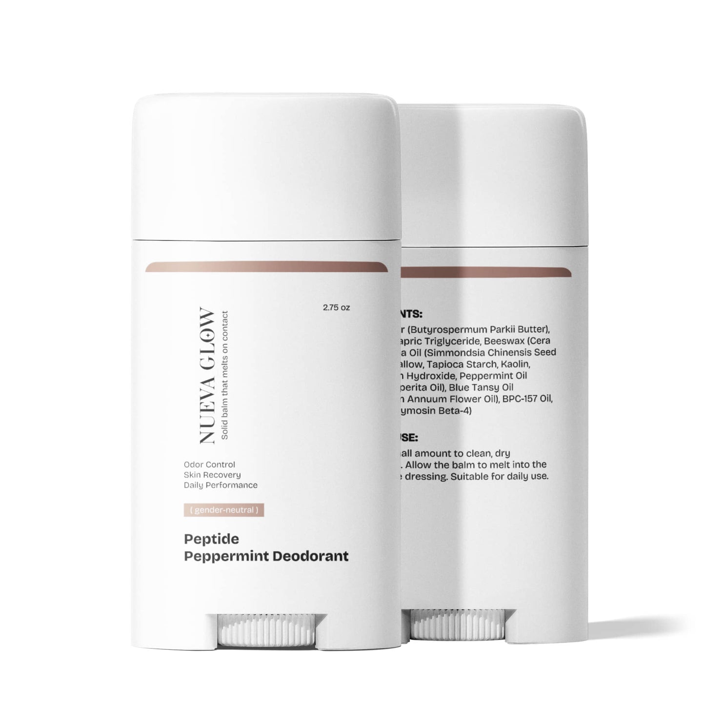 The Peptide Deodorant Duo (2-Pack)