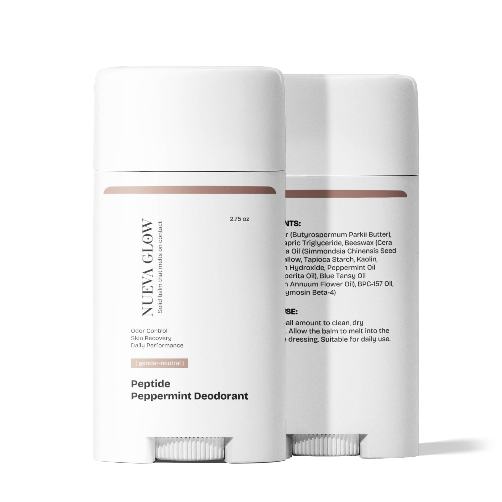The Peptide Deodorant Duo (2-Pack)