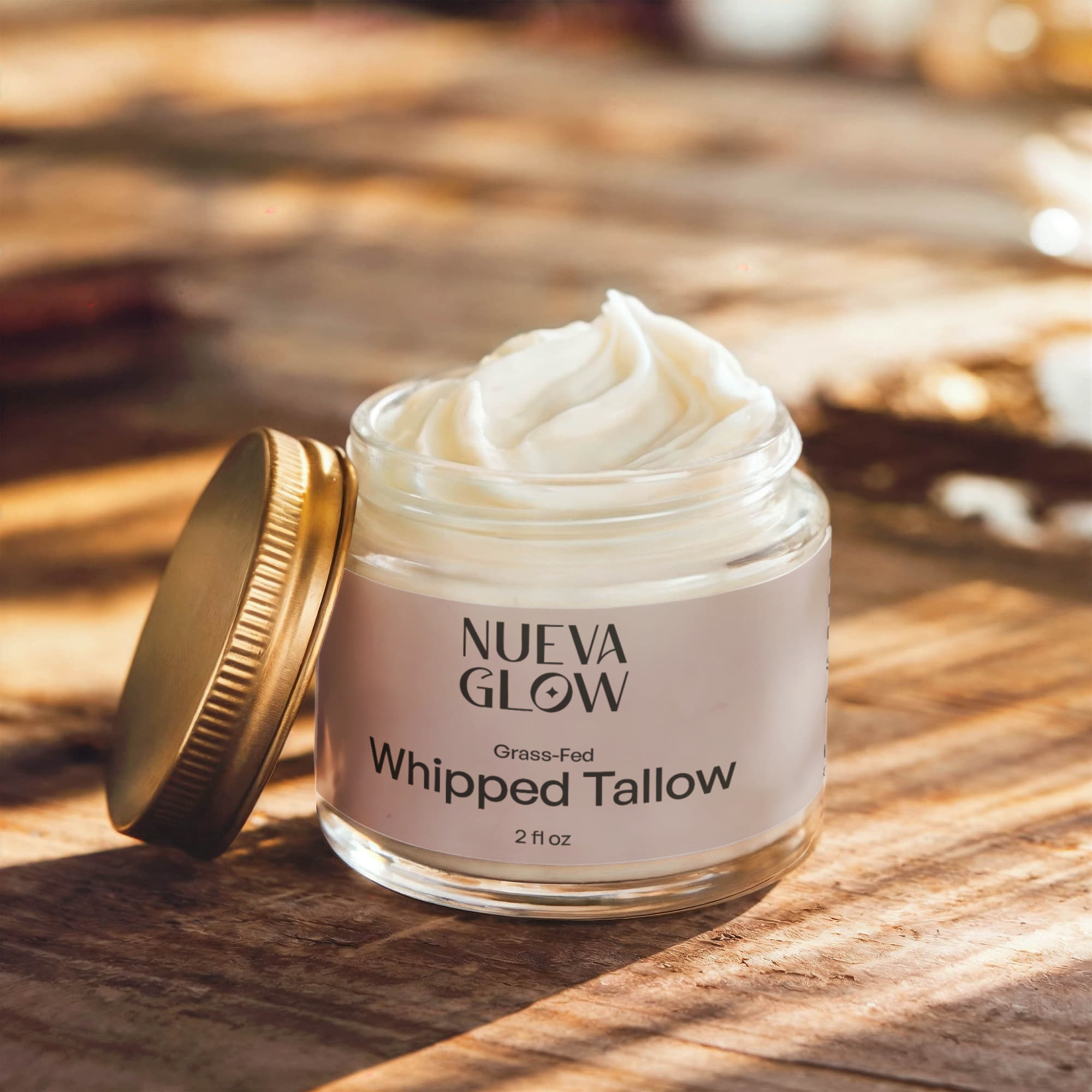 Whipped Grass-Fed Tallow Balm: Vanilla Bean Infusion