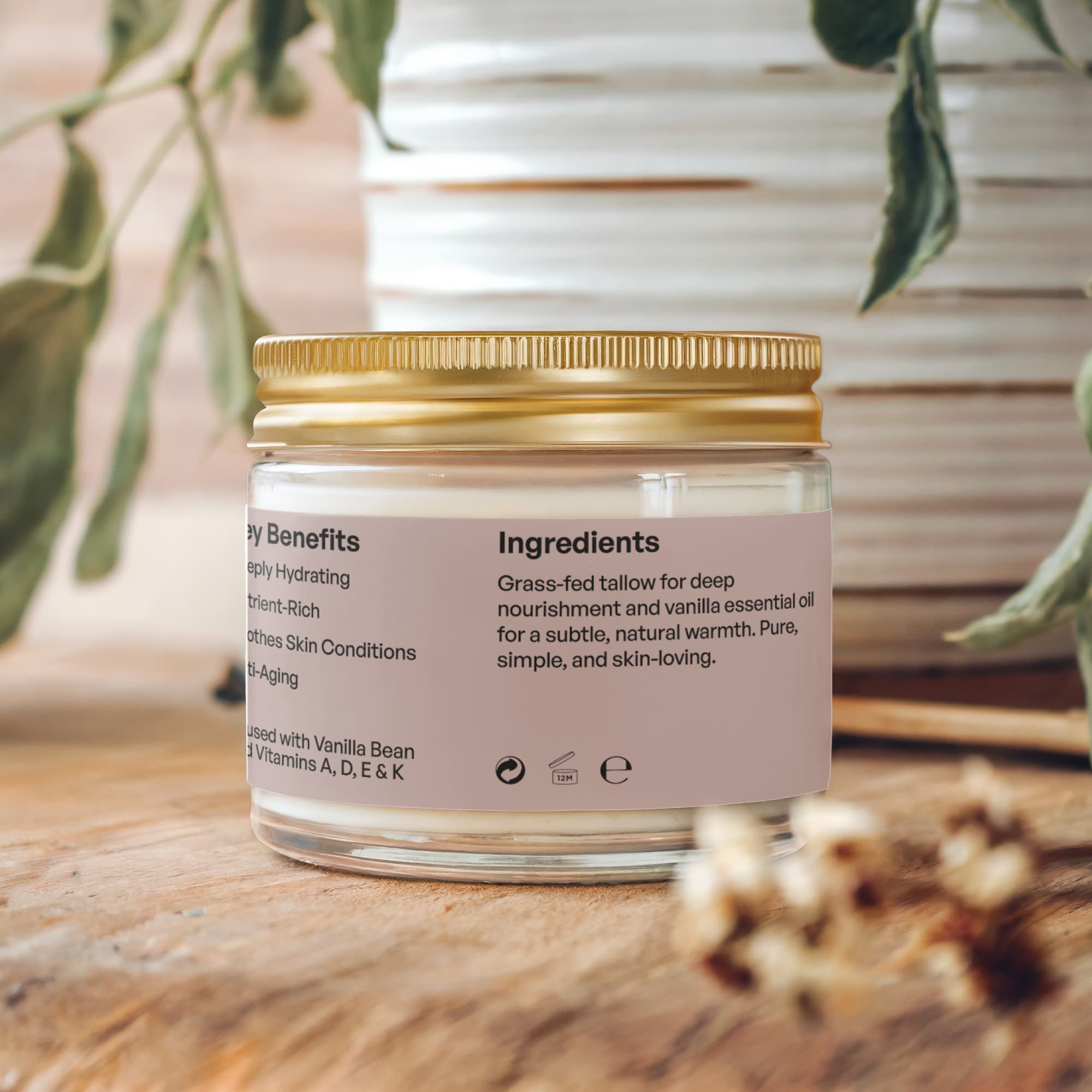 Grass-Fed Whipped Tallow