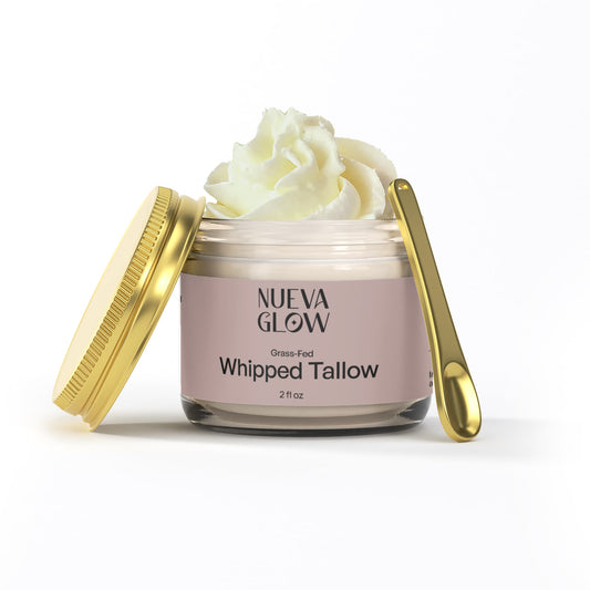 Whipped Grass-Fed Tallow Balm: Vanilla Bean Infusion